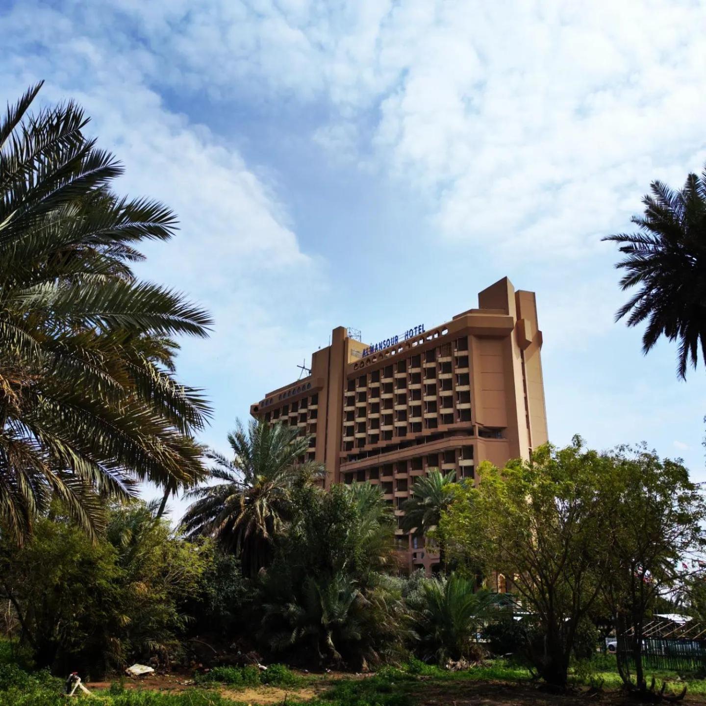 Almansour Hotel Baghdād Exterior foto